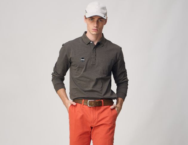 涼感抗紫外線棉POLO長衫626110