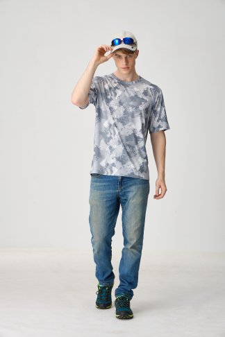 長效性吸濕排汗圓領短衫634028